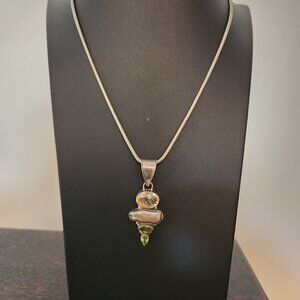 Sterling Silver Necklace with Pendant